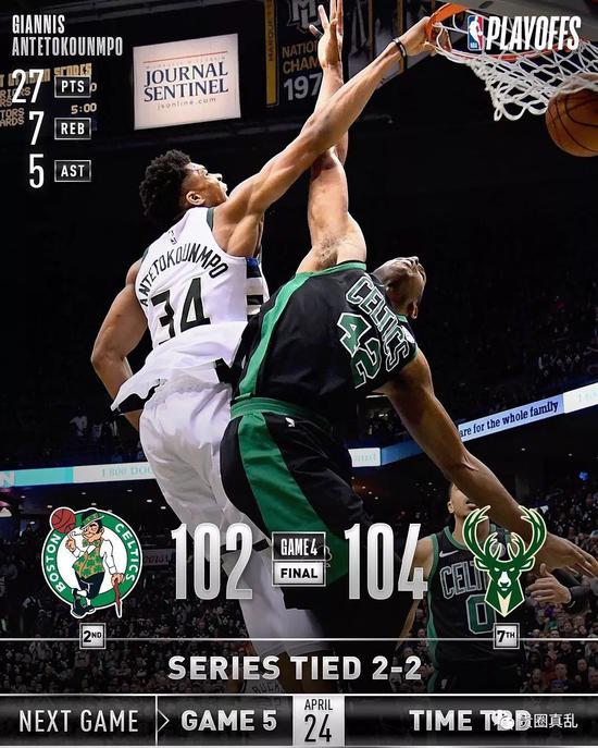  猛龙西亚卡姆最后时刻隔扣字母哥  