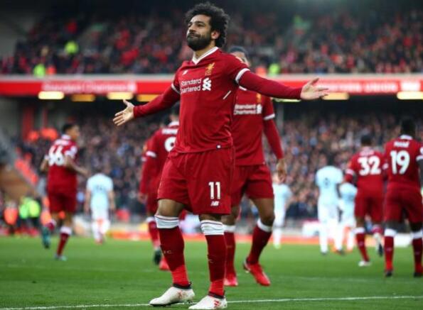  萨拉赫传射建功，利物浦主场轻取水晶宫迎三连胜